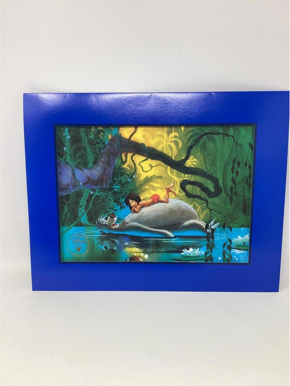 WALT DISNEY THE JUNGLE BOOK VINTAGE DS EXCLUSIVE LITHOGRAPH PICTURE 11 X 14